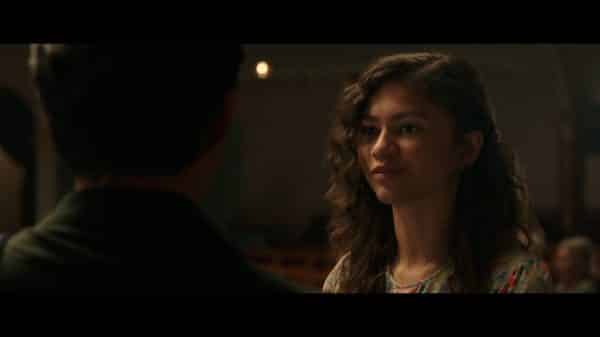MJ (Zendaya) processing Peter giving her a compliment.
