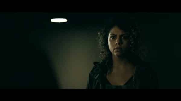 Robin (Jess Salgueiro) appearing before Hughie as a hallucination.