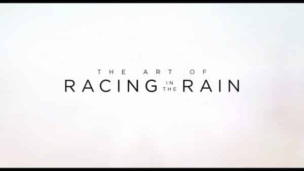 Title Card - The Art of Racing In The Rain (2019)