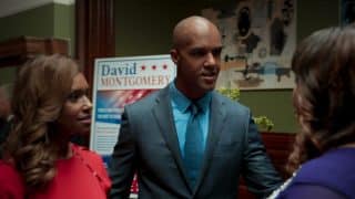 David (Mark Tallman) is Ari's husband who is running for state senator in New York.
