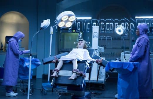 Eli (Charlie Shotwell) having a procedure done.