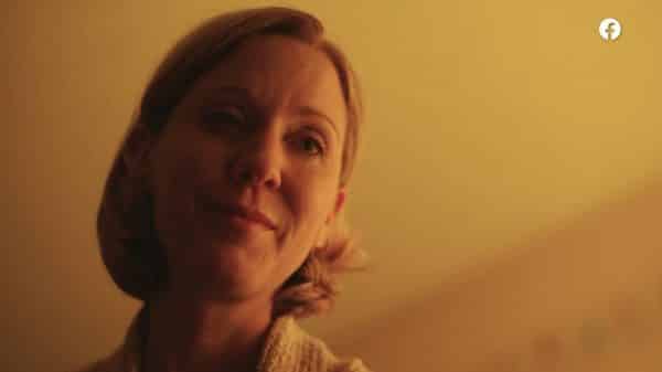 Lily (Katie O'Grady) in a flashback sequence.