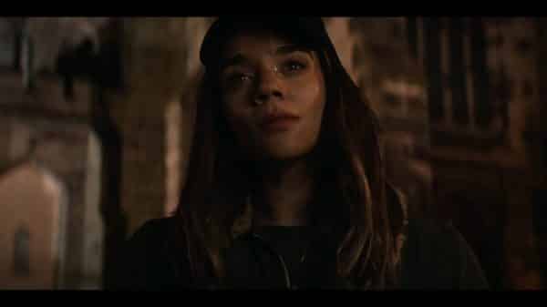 The Stranger (Hannah John-Kamen) getting ready to blow up someone's life.