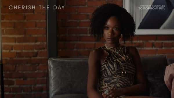 Gently (Xosha Roquemore) in Cherish The Day.