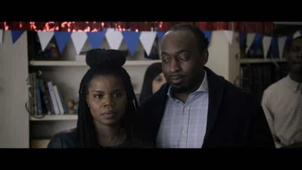 Kelly Jenrette as Brenda with her unnamed husband.