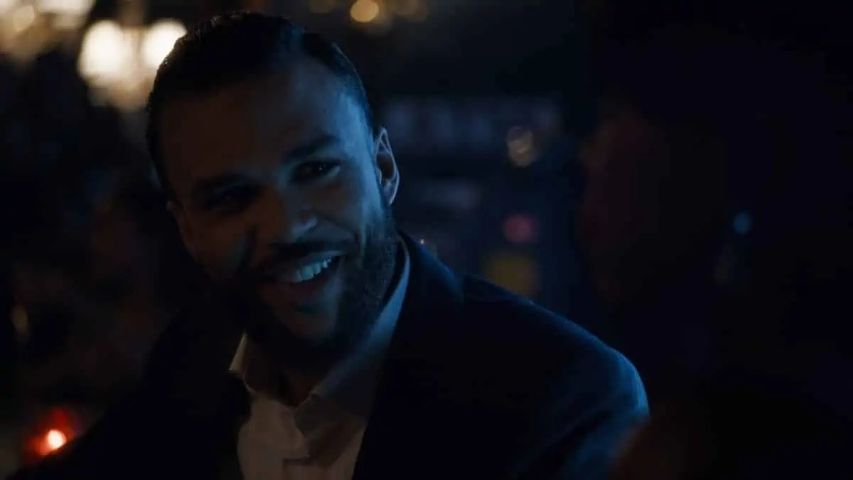 Chris (Jidenna) on a date with Molly