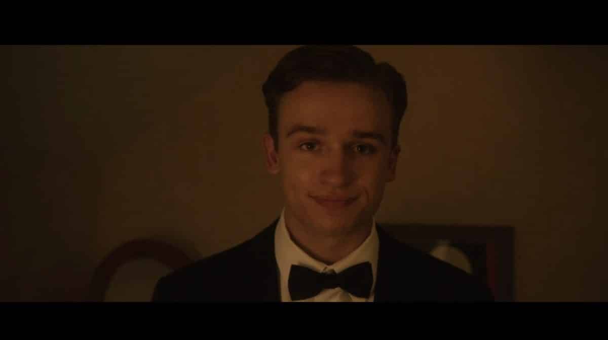 Kyle (Beau Minnear) in a suit and bowtie.