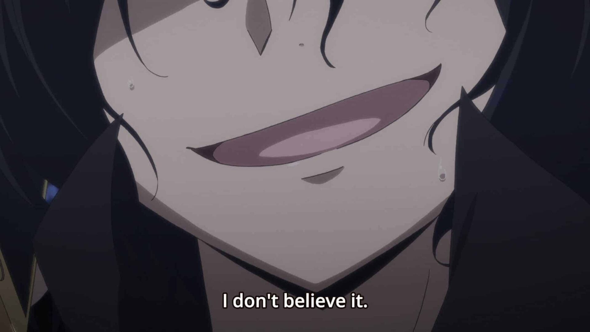 Elena reacting to Yoshioka saying Shuichi remembers her phone number.