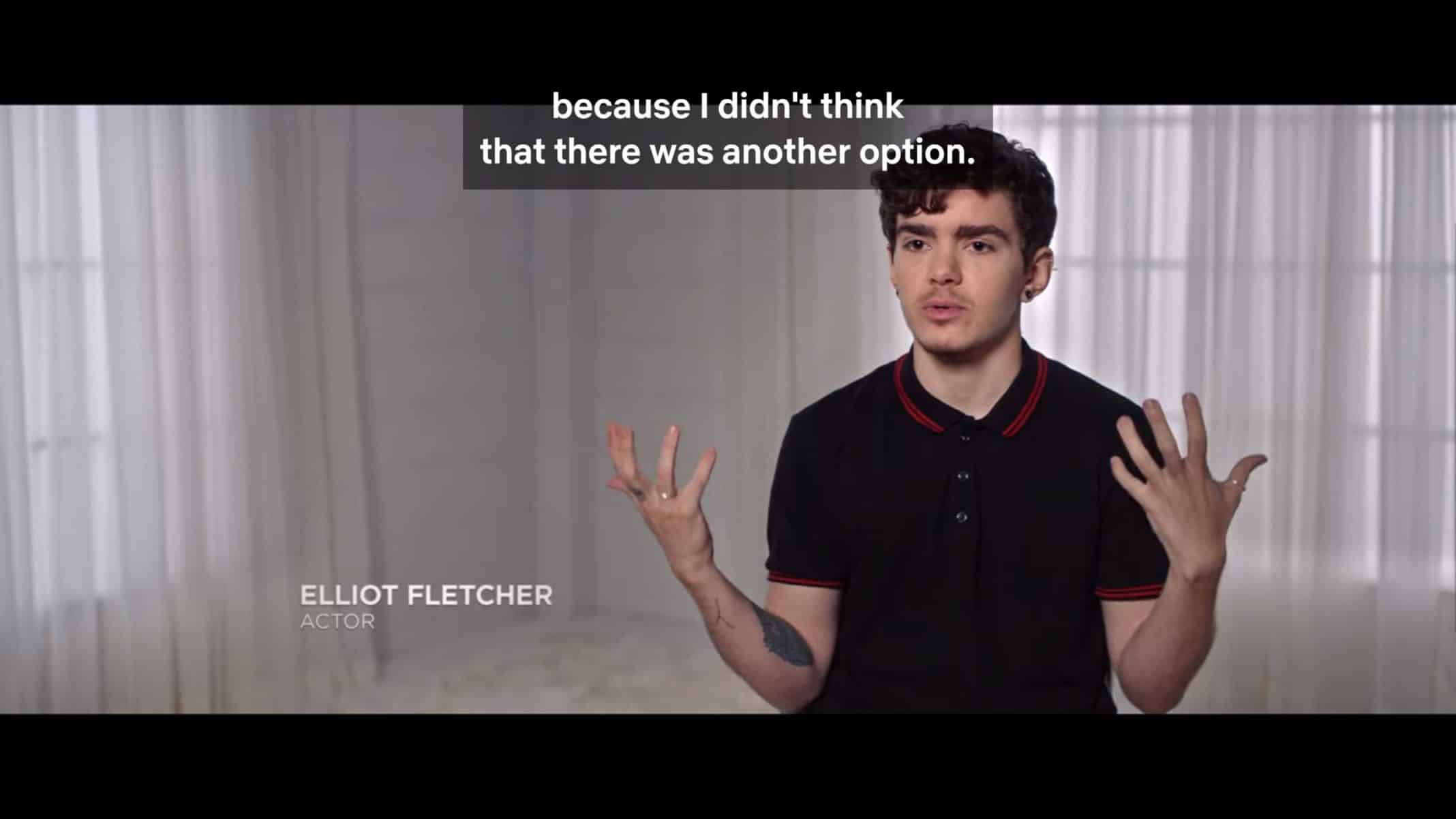 Elliot Fletcher, one of the few young voices in "Disclosure."
