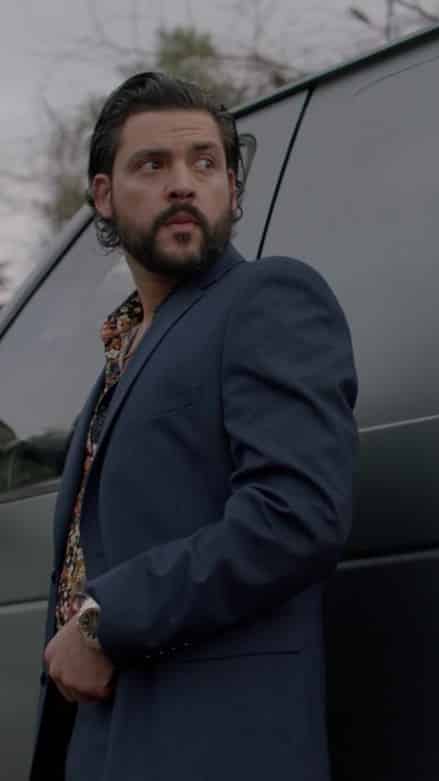 Diego (Kenneth Trujillo) as his minions hunt for witnesses to Ron's murder.