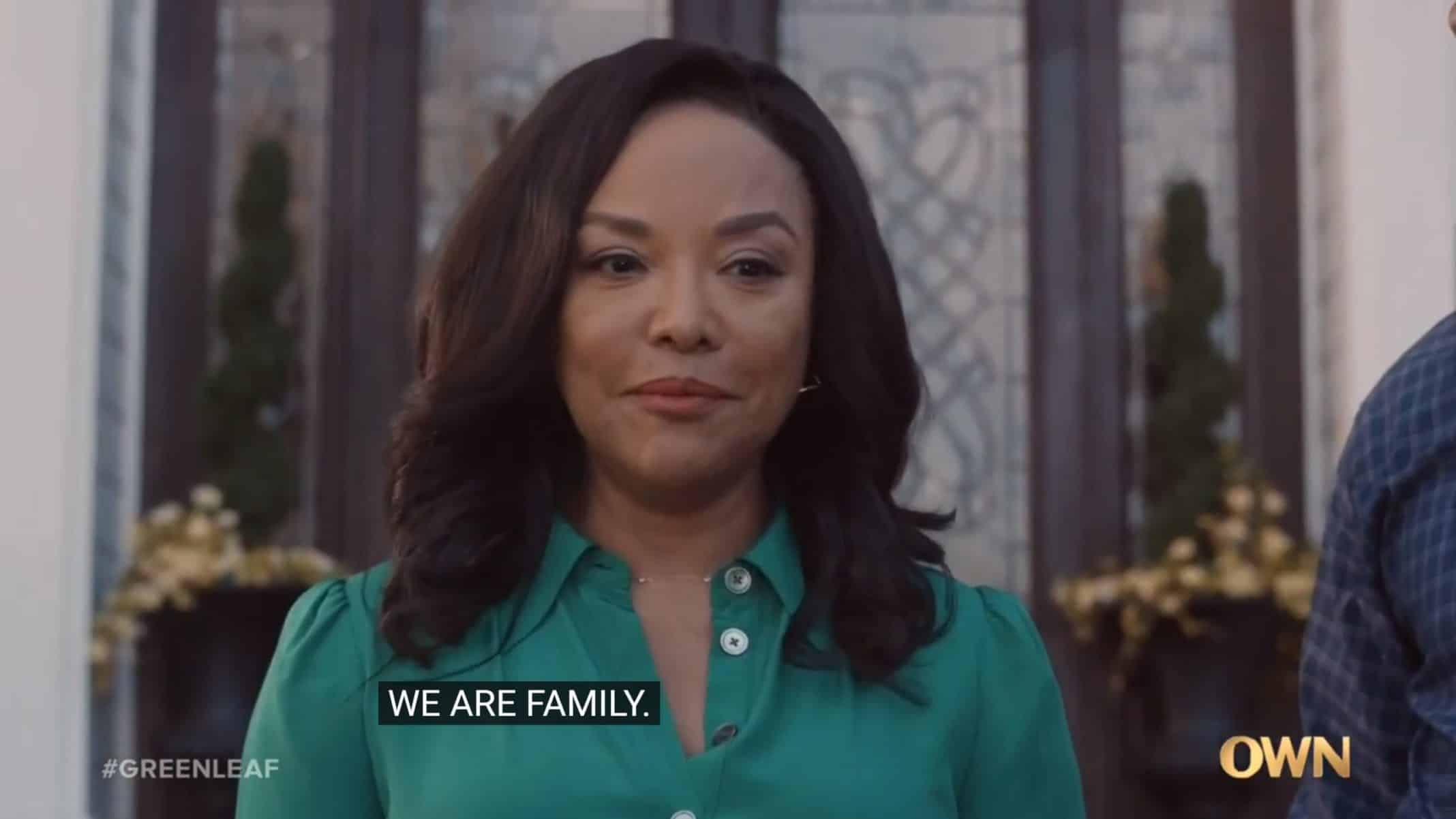 Mae noting that "We are family" before dropping a bomb.