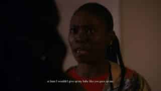 Terricka (A'Zaria Carter) getting mad at her mom.