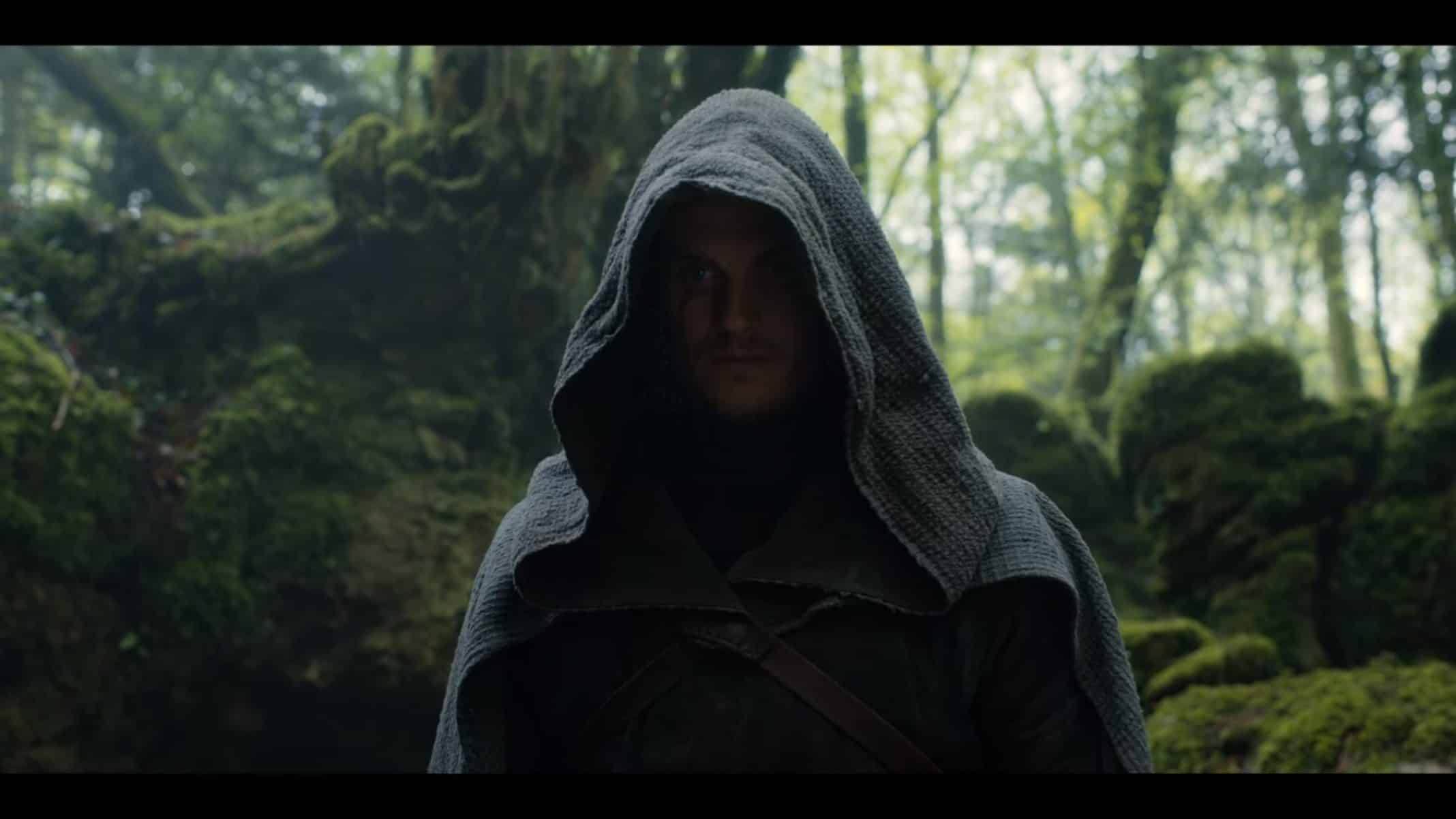 The Weeping Monk (Daniel Sharman) about to be in action.