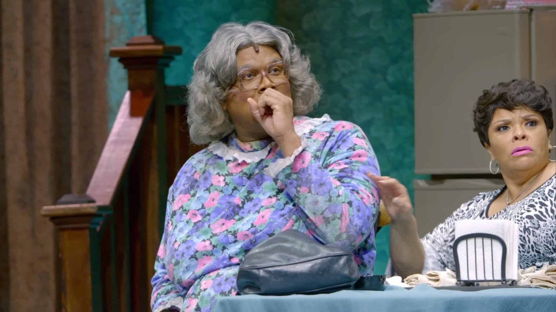 Madea (Tyler Perry) shocked at Titi