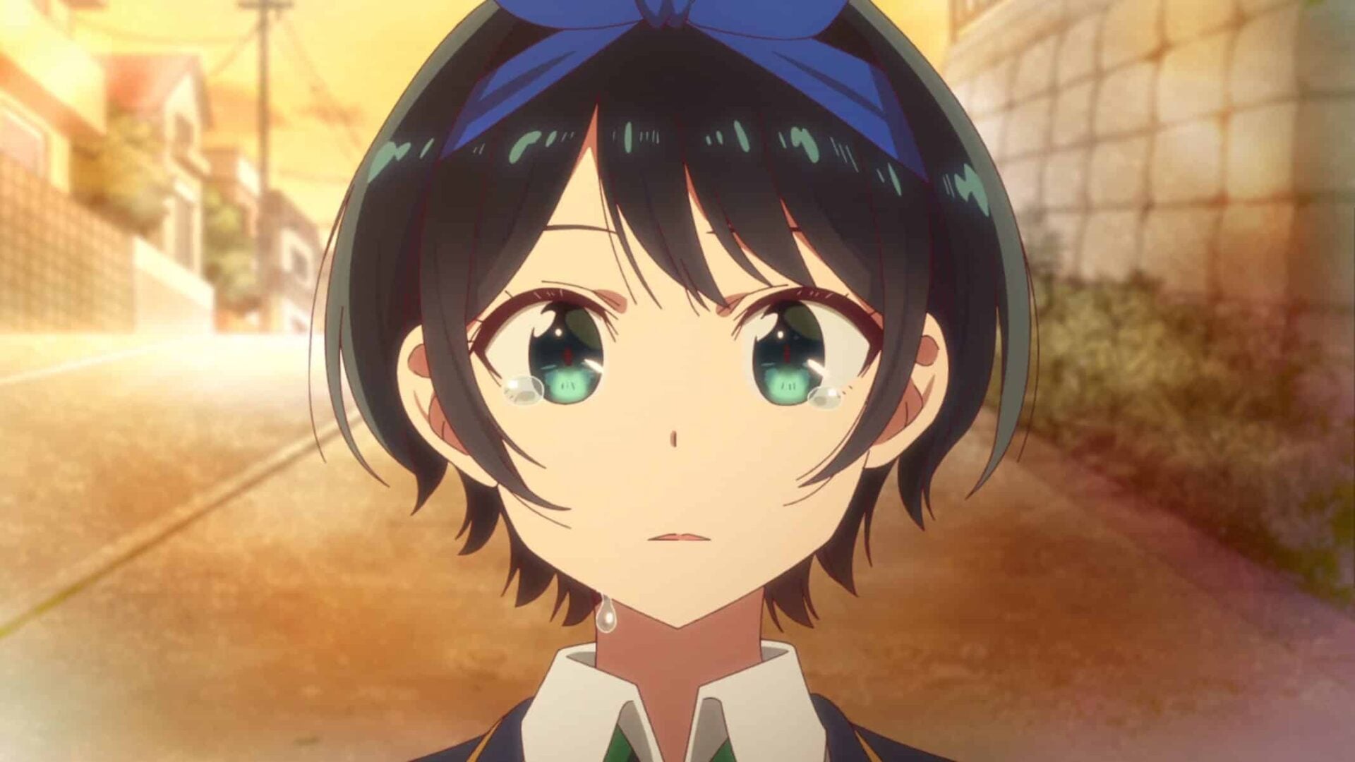 Ruka having tears in her eyes.