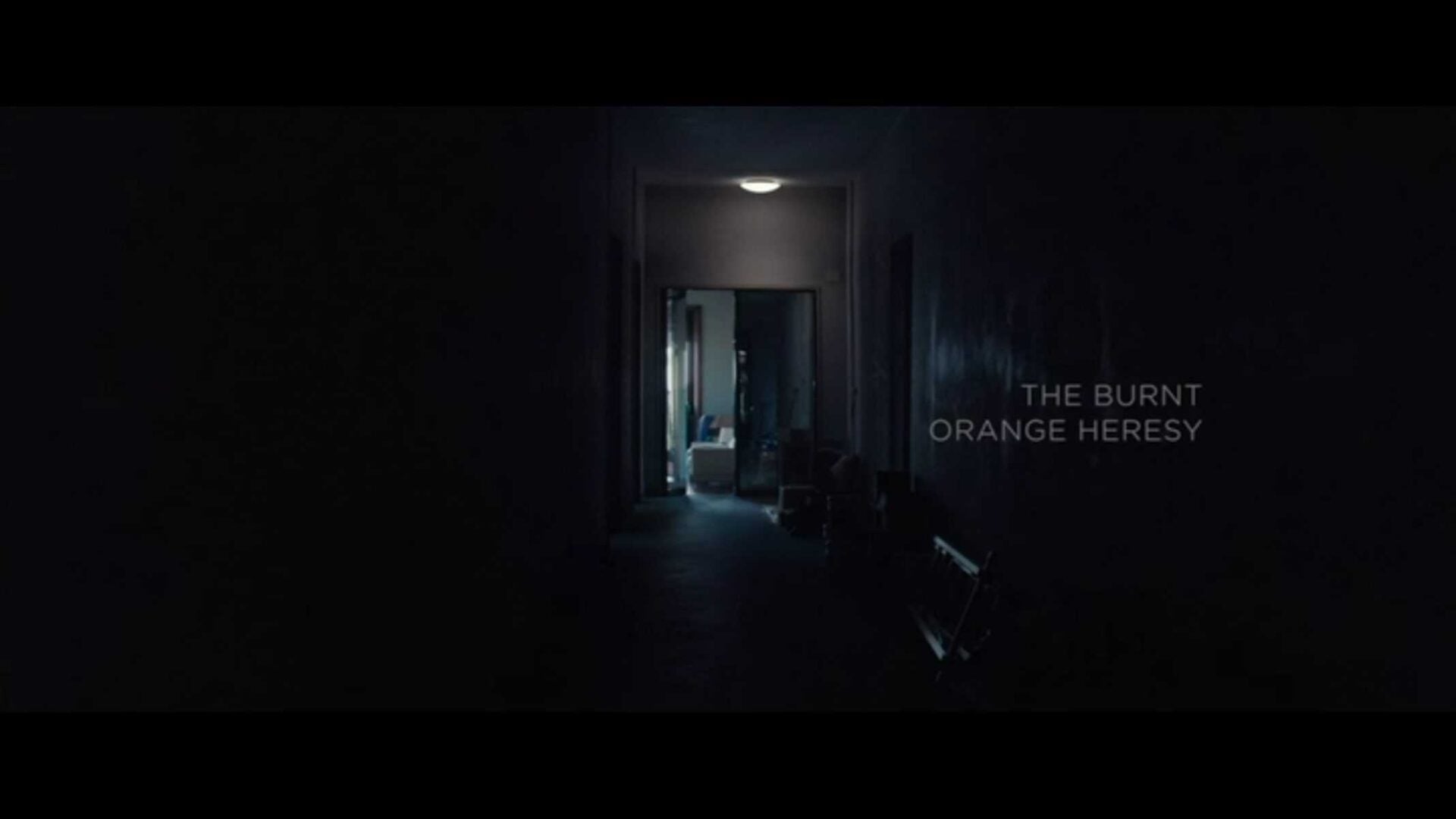 Title Card - The Burnt Orange Heresy