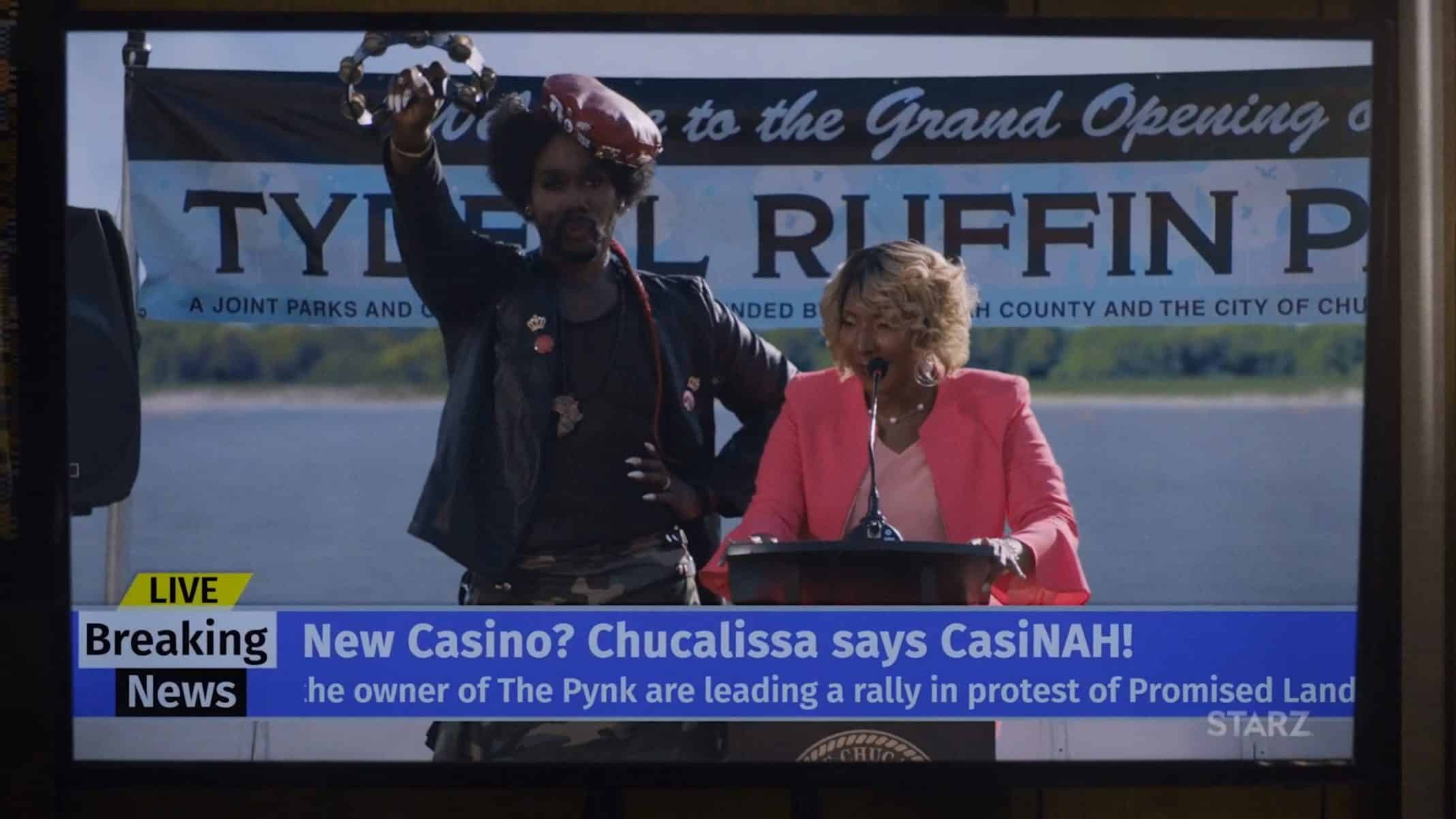 Uncle Clifford and Patrice at a protest