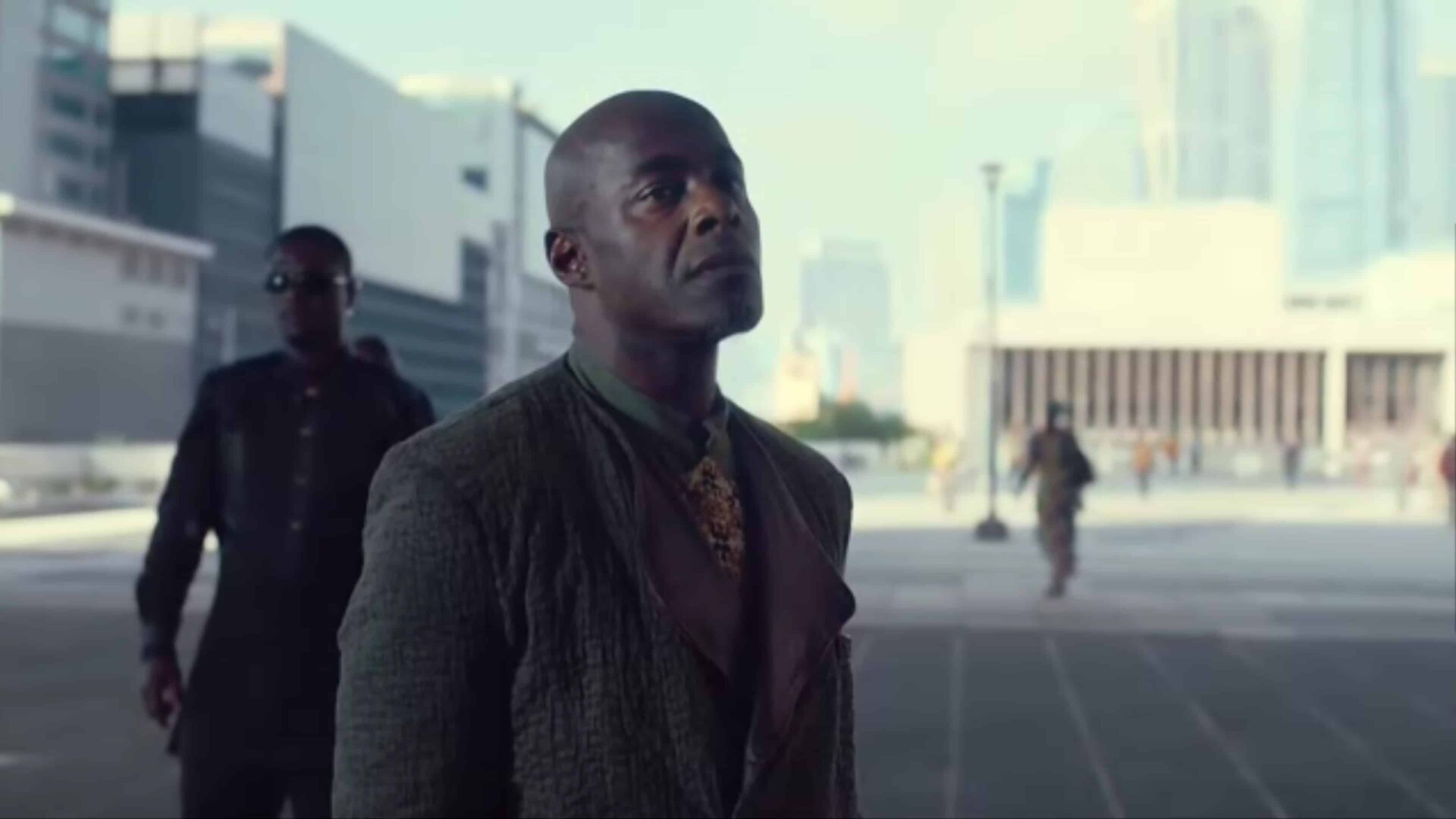 Kamal (Paterson Joseph) after a conversation with the Prime Minister.