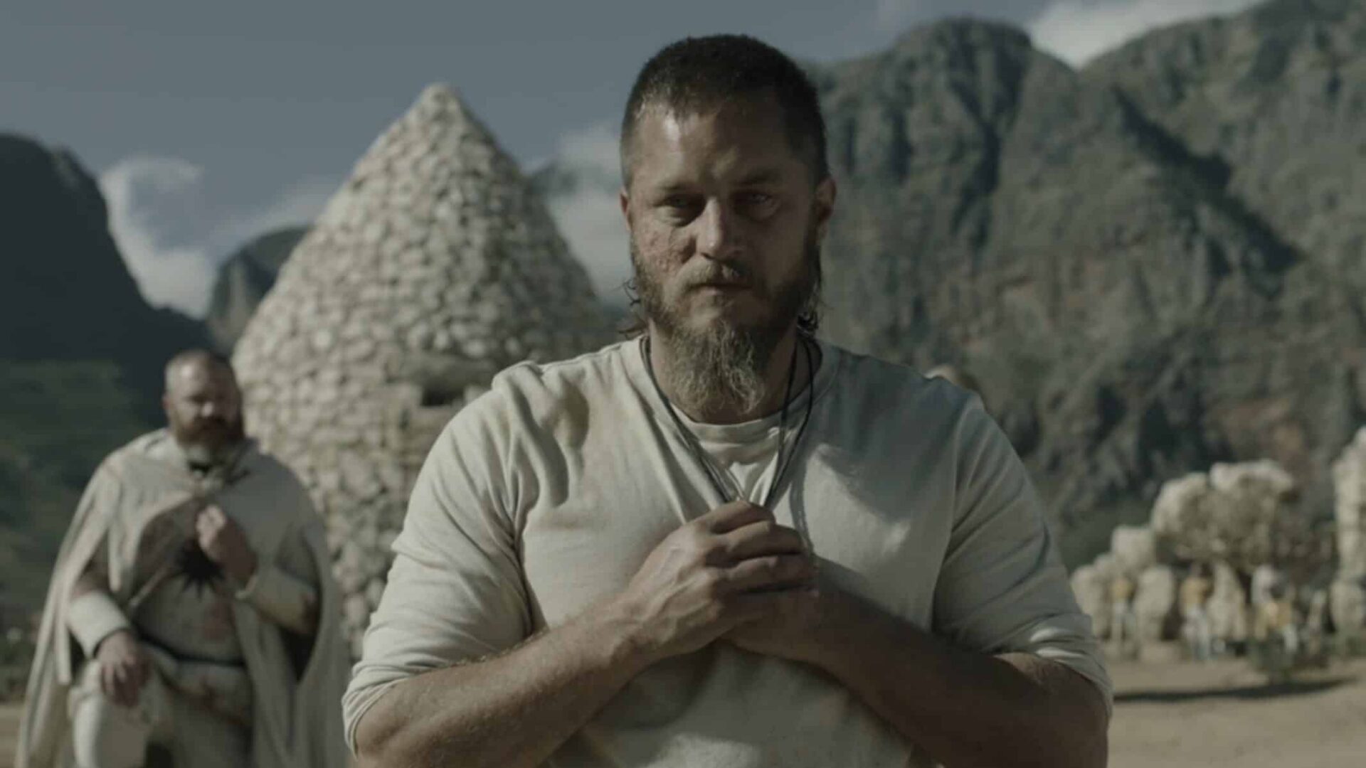 Marcus praying for Sue.