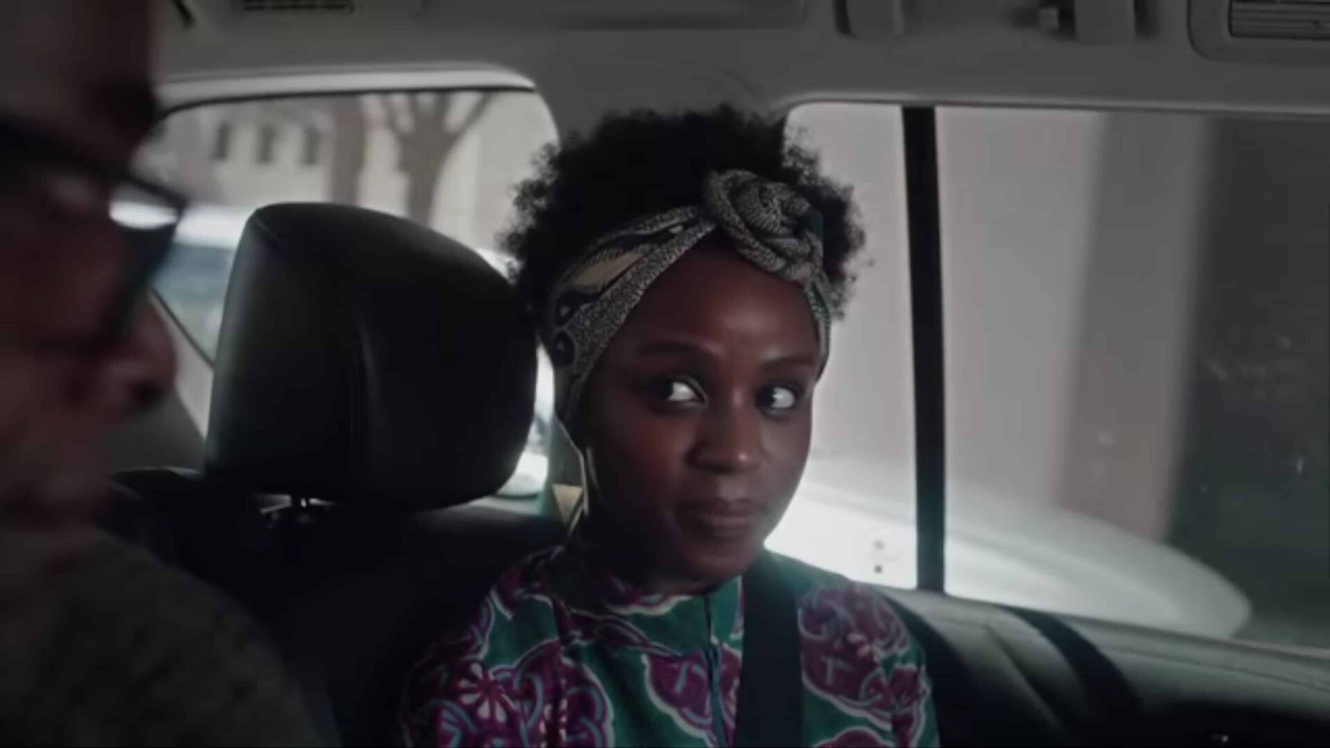 Persephone 'Sephy' (Masali Baduza) talking to her dad about changing her major to politics.