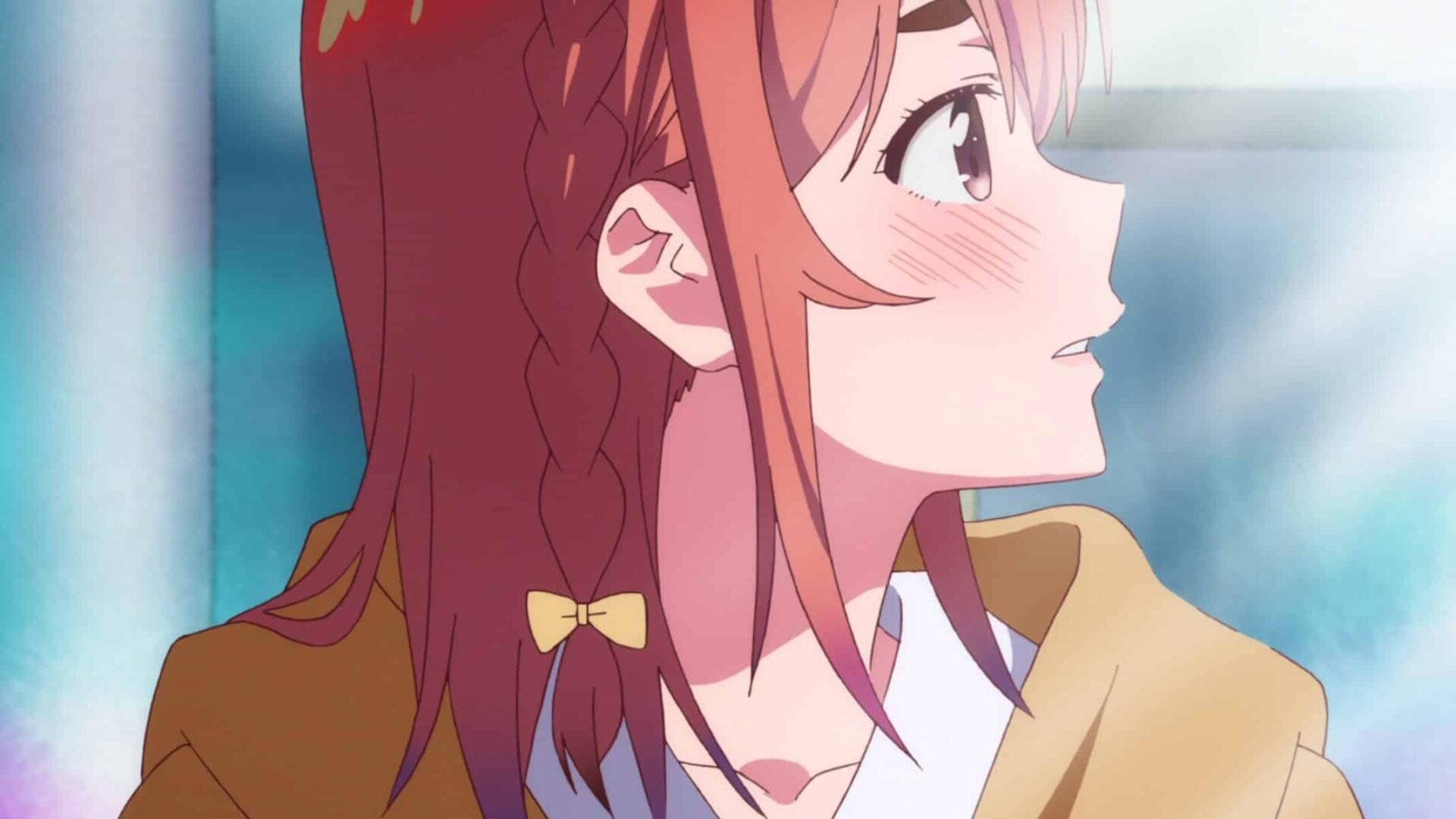 Sakurawawa Sumi (Takahashi Rie) looking off to the side.