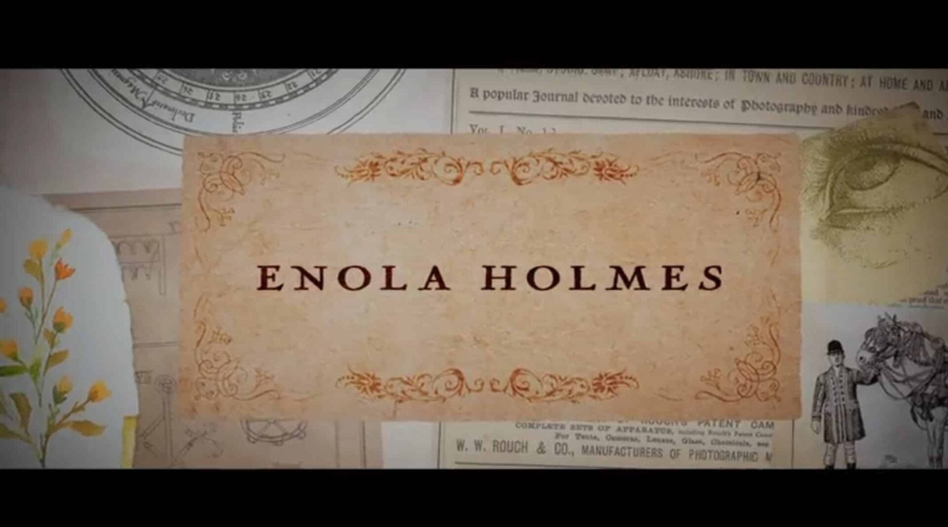 Title Card - Enola Holmes (2020)
