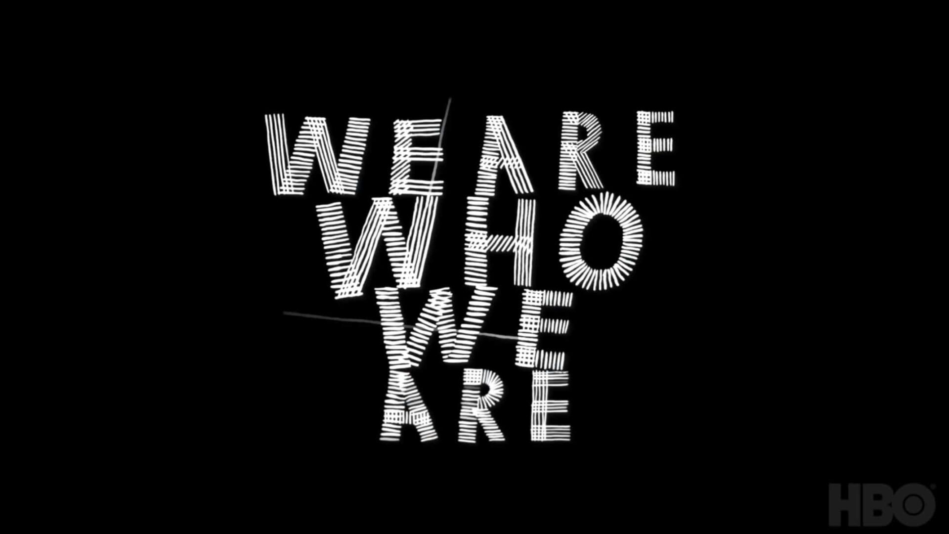 Title Card - We Are Who We Are Character Guide