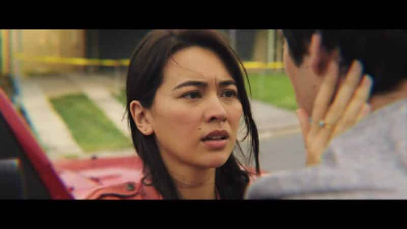 Aimee (Jessica Henwick) talking to Joel.