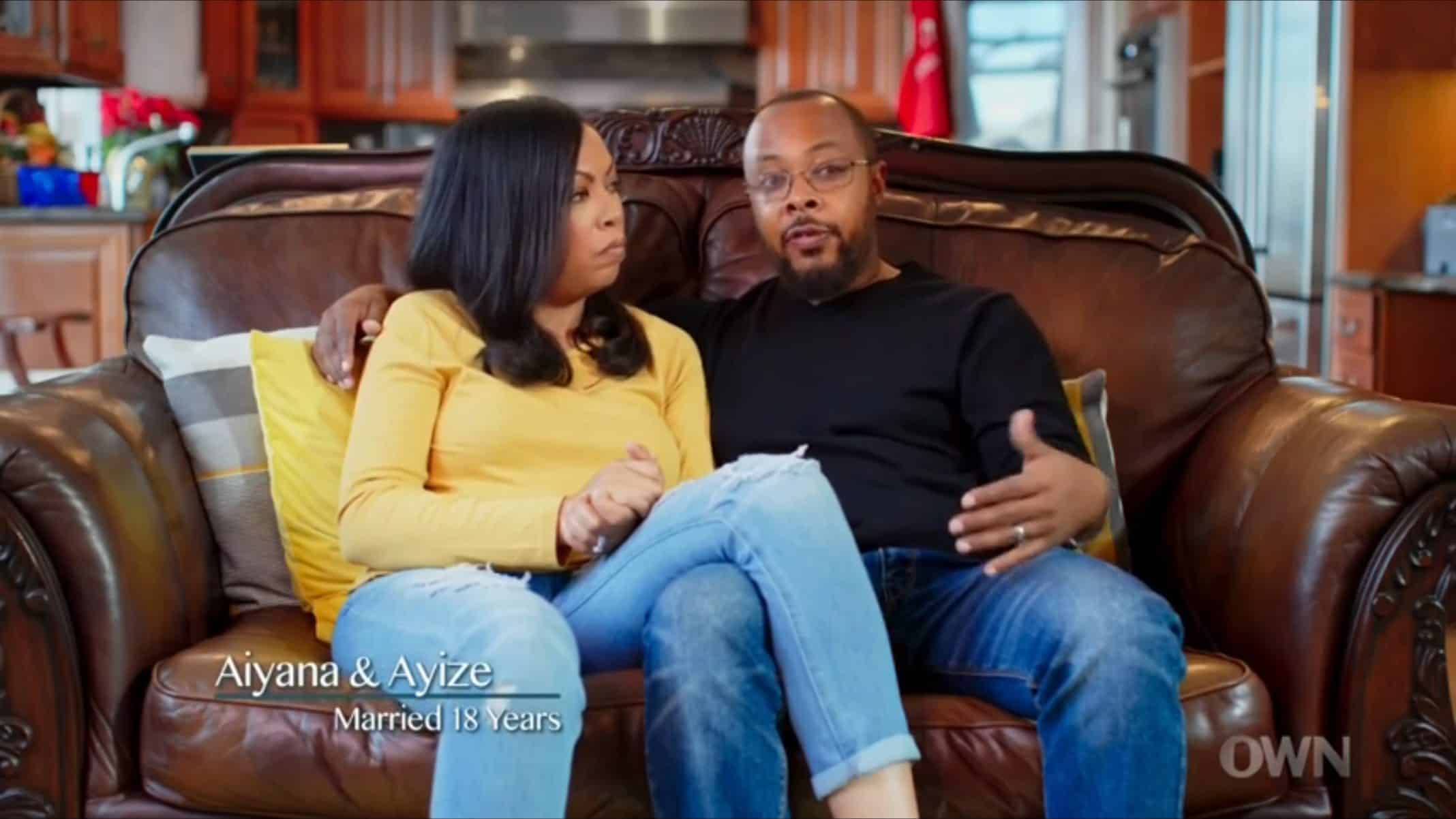 Aiyana Ma'at and Ayize Ma'at talking about their marriage.