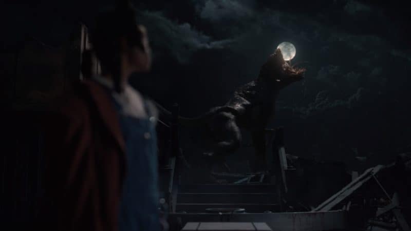 Diana and a Monster, after Christina is killed