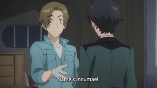 Innumael (Abe Atsushi) introducing himself.