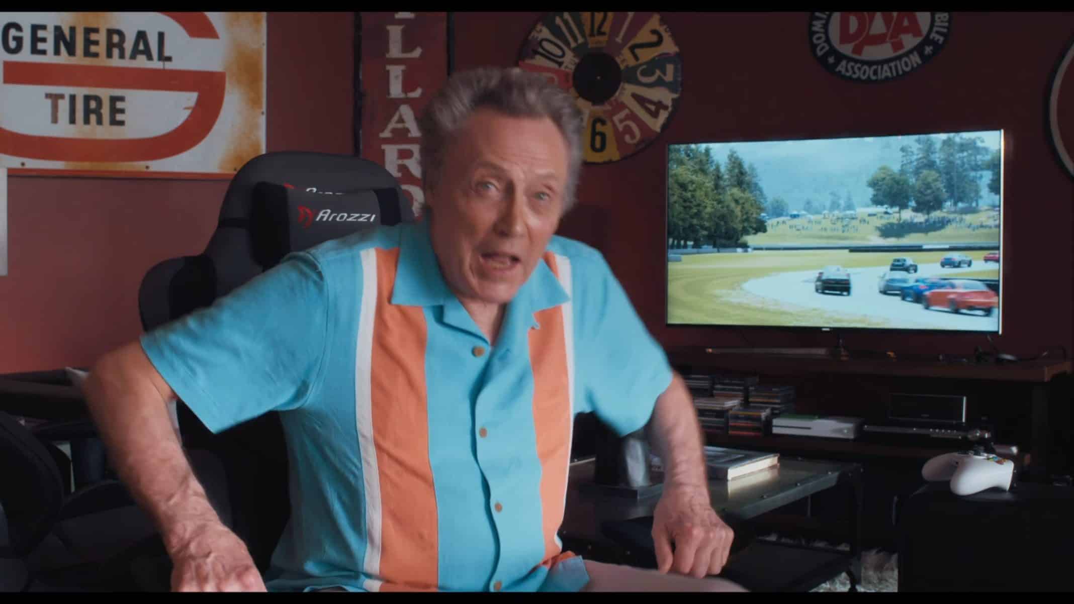 Jerry (Chritopher Walken) being pretty excited