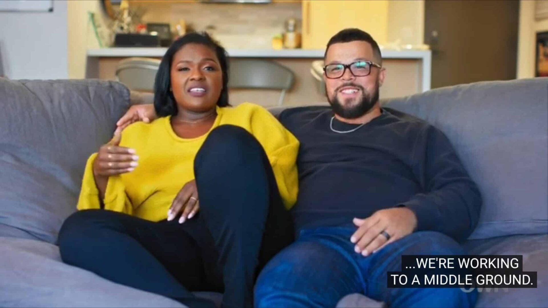 Joy and Terrence talking about their marriage.