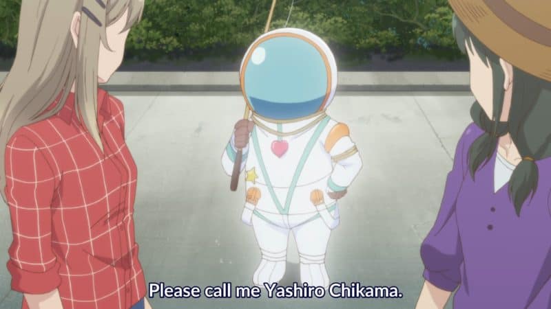 Yashiro Chikama introducing herself