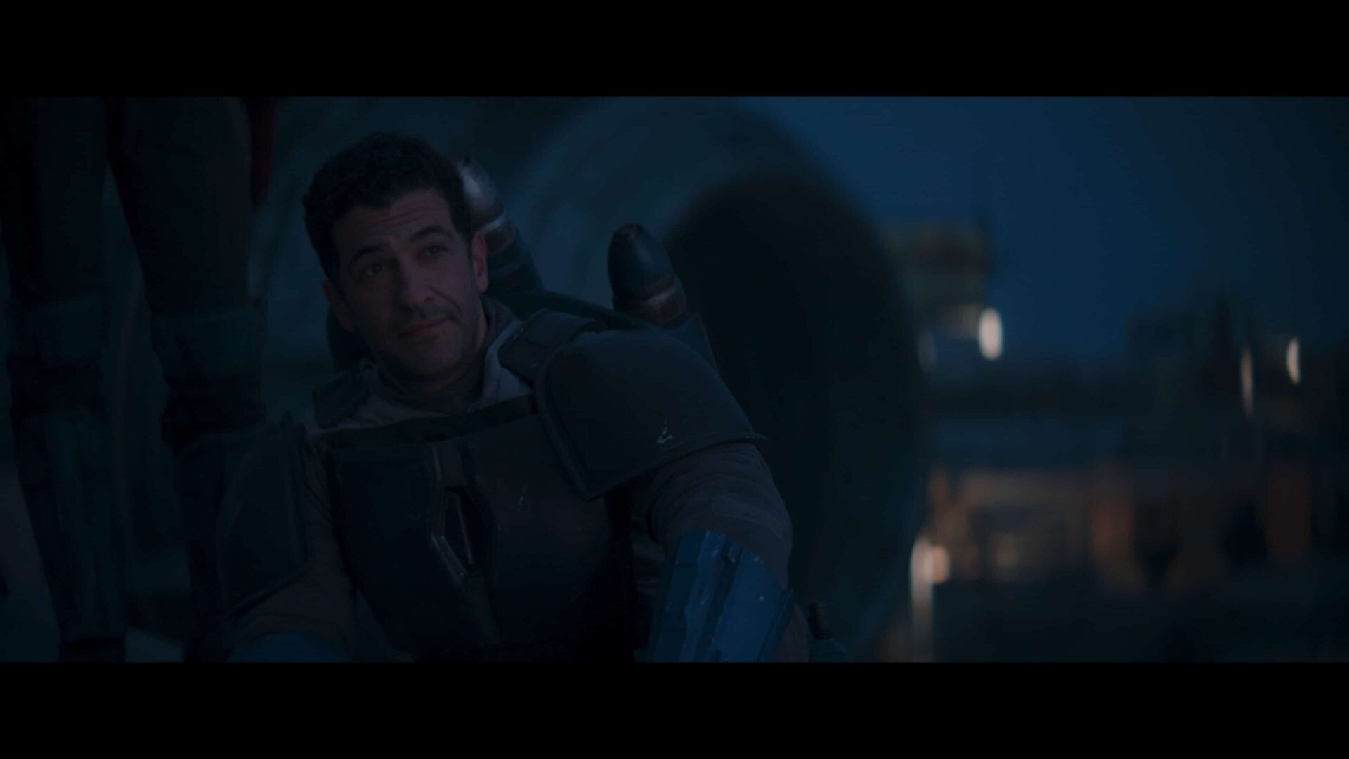 Axe (Simon Kassianides) at night