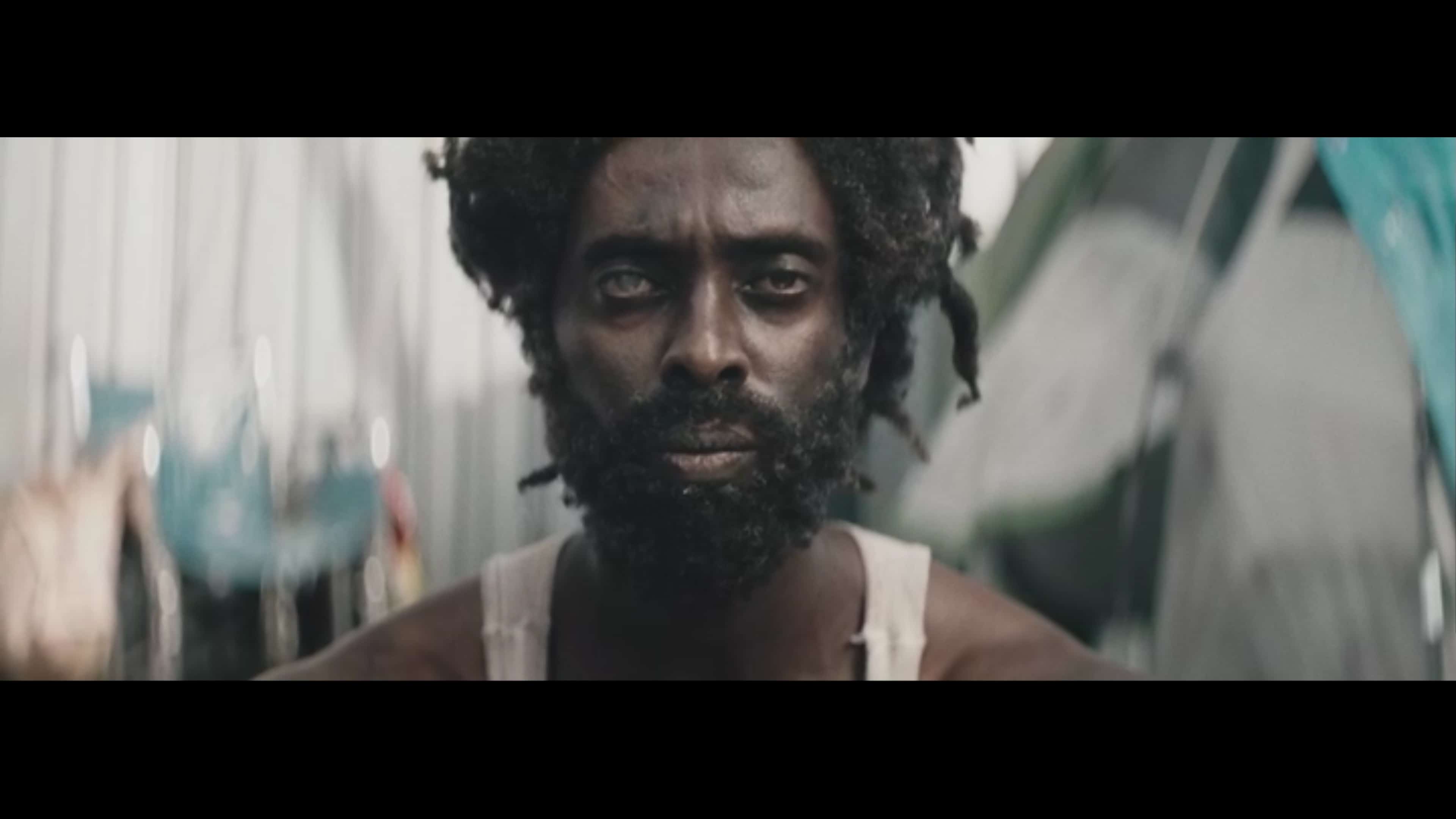 Bo (Edi Gathegi) after being homeless