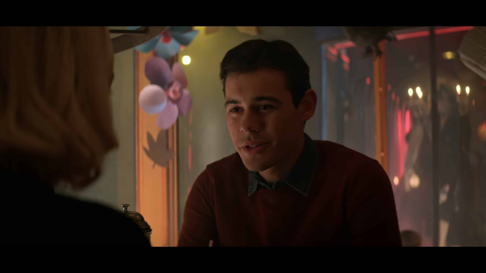 Colin (Peter Bundic) on a date with Sabrina