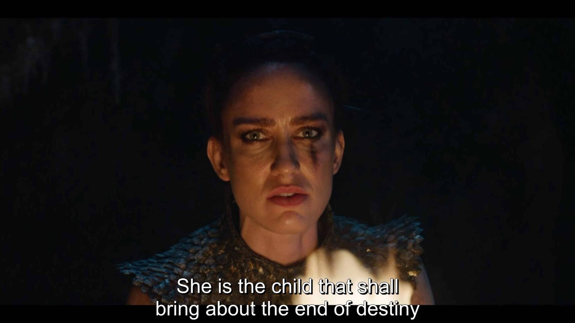 Serafina talking about Lyra's fate