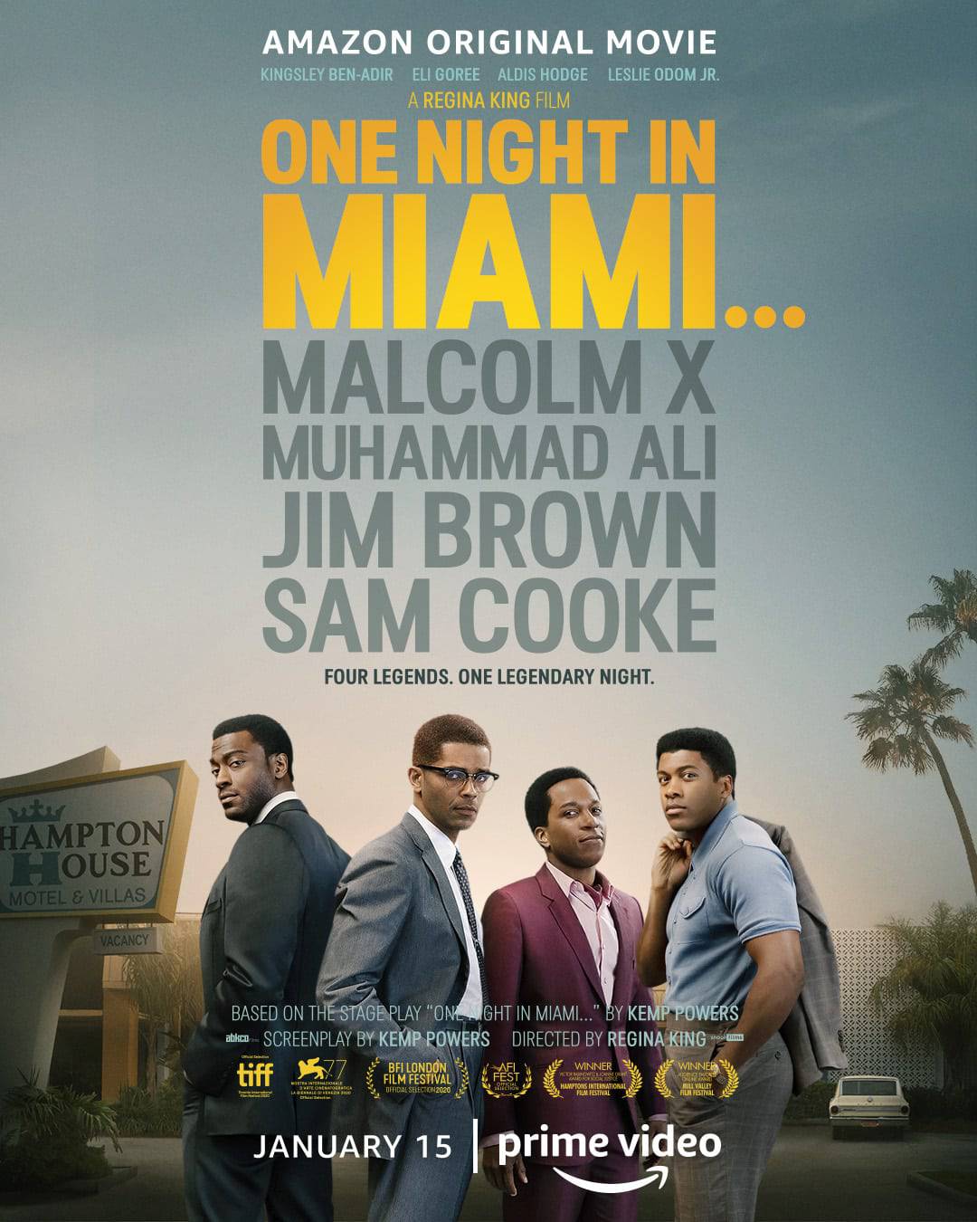 One Night In Miami Movie Poster