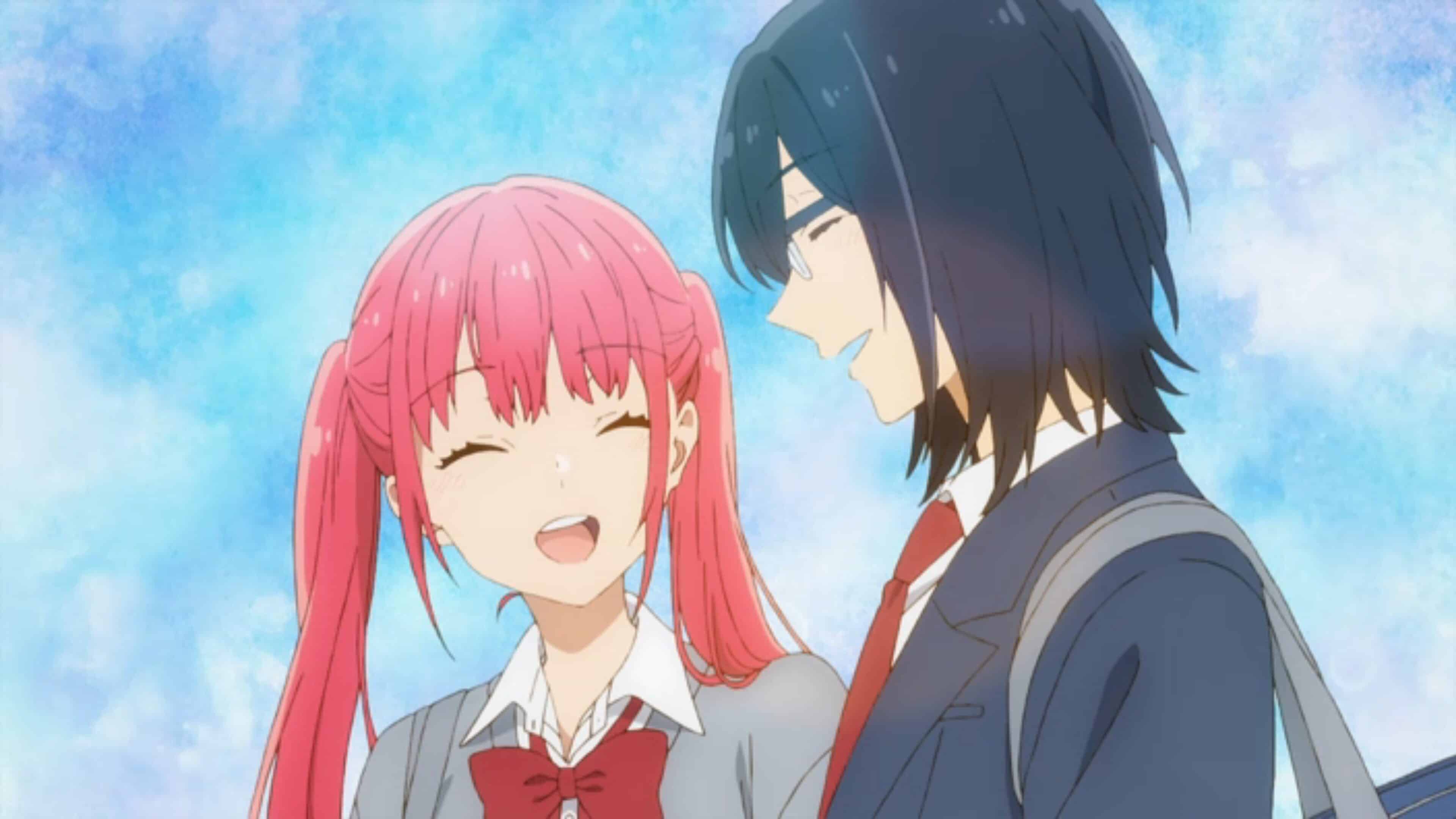 Remi and Miyamura laughing together