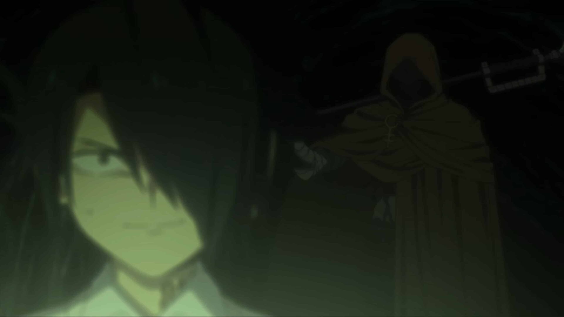 Sonju (Kami Shin'ichirou) standing behind Ray