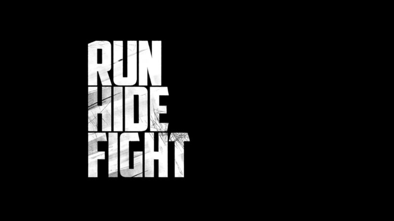 Title Card - Run Hide Fight
