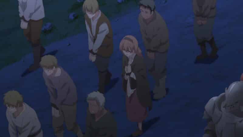 Anna (Nishi Asuka) being taken with other people from her village.