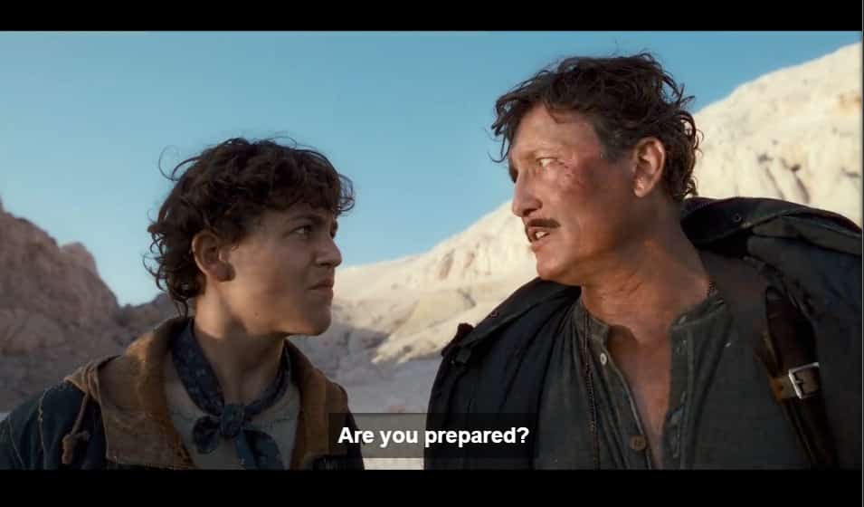 Moses asking Elja if he is prepared