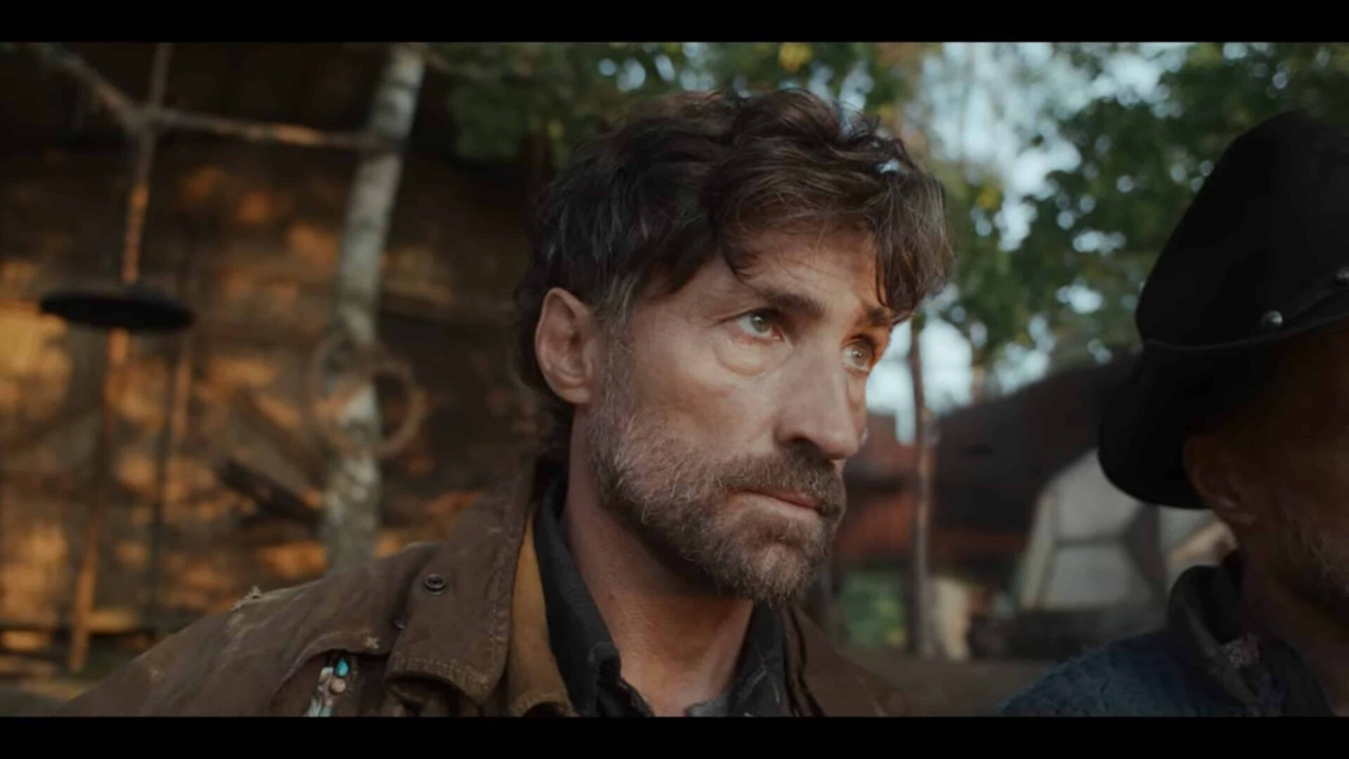 Jakob (Benjamin Sadler) looking off screen