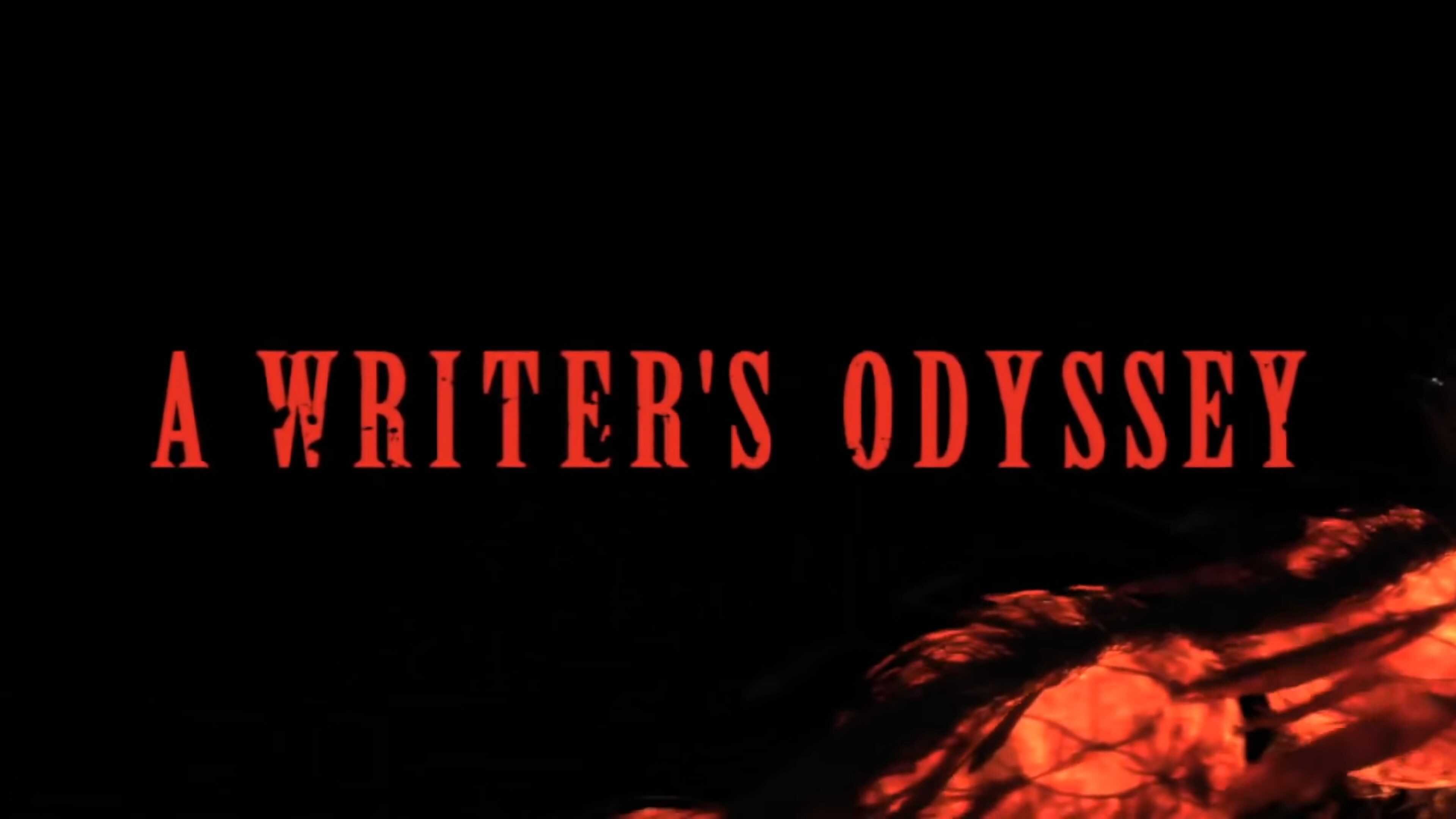 Title Card - A Writer's Odyssey (2021)