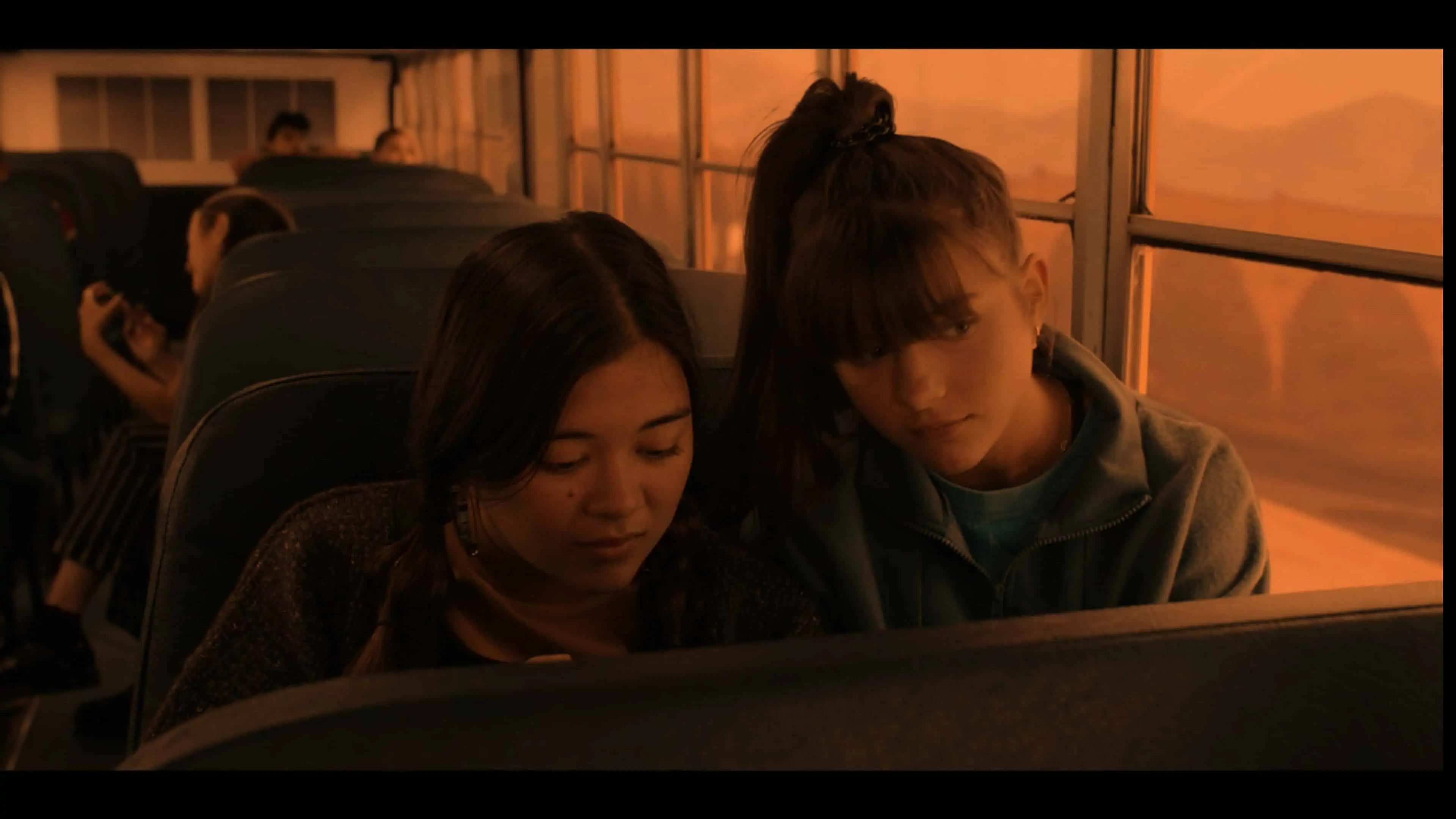 Delilah and Naomi watching ASMR videos