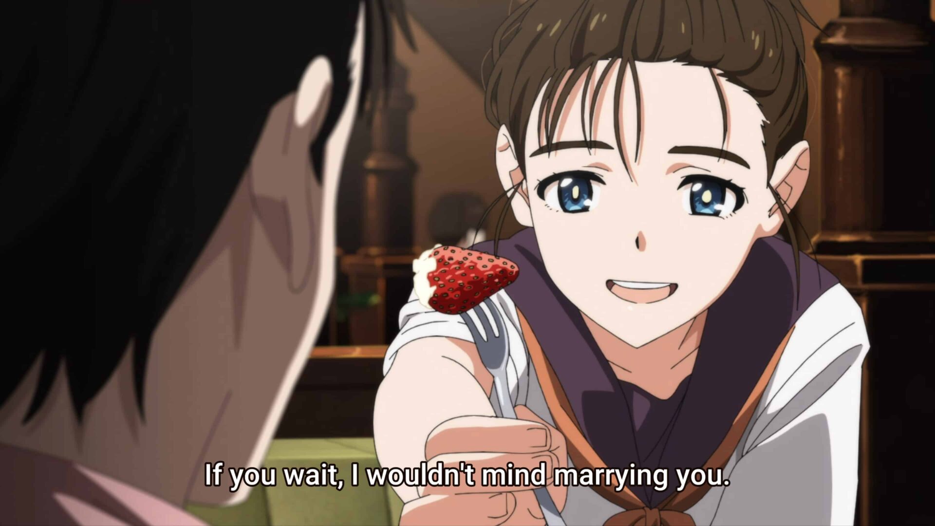 Himari (Umeka Shôji) offering to marry her uncle