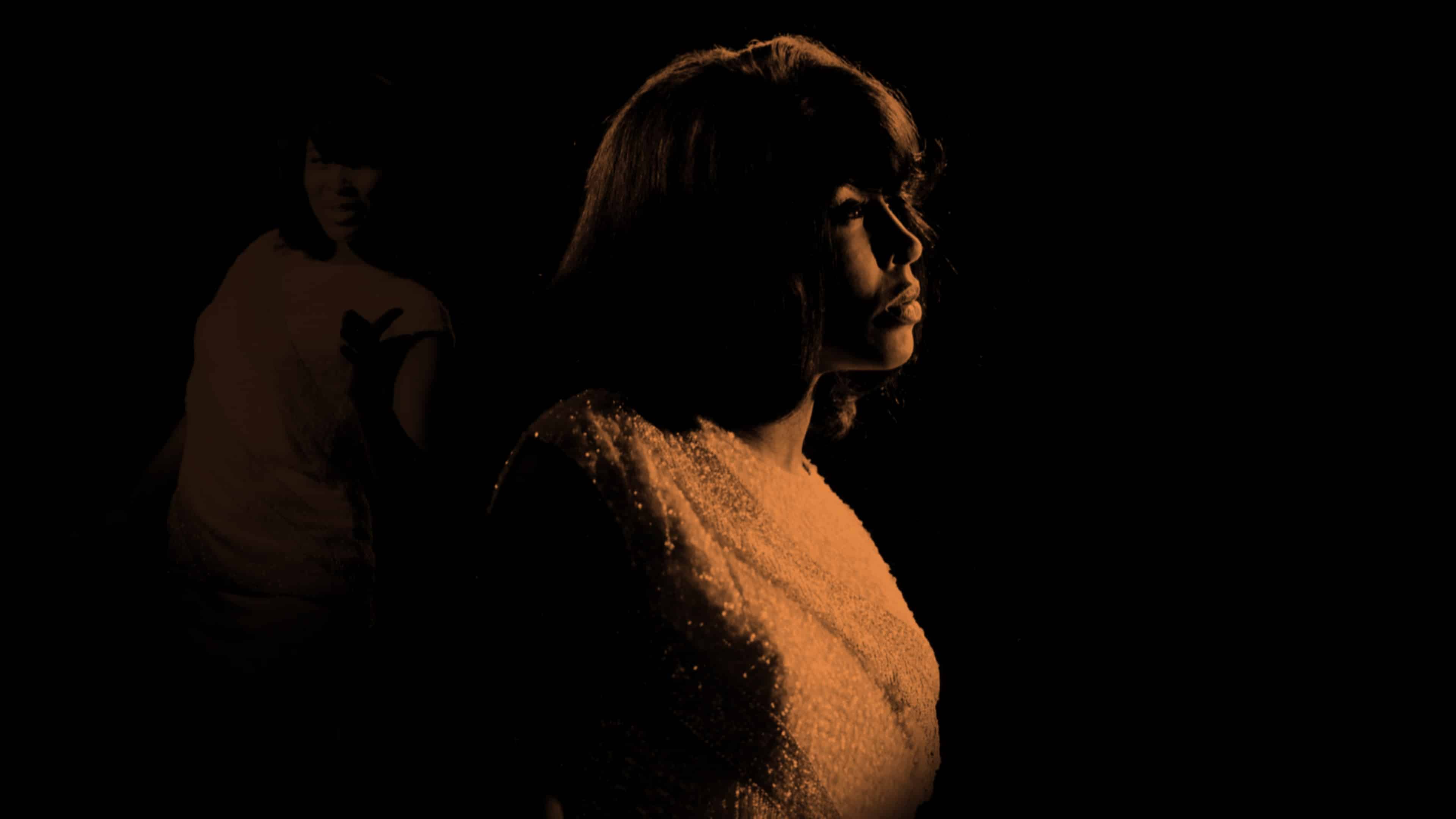 A promotional shot of Tina Turner back during her Ike & Tina Turner Revue days