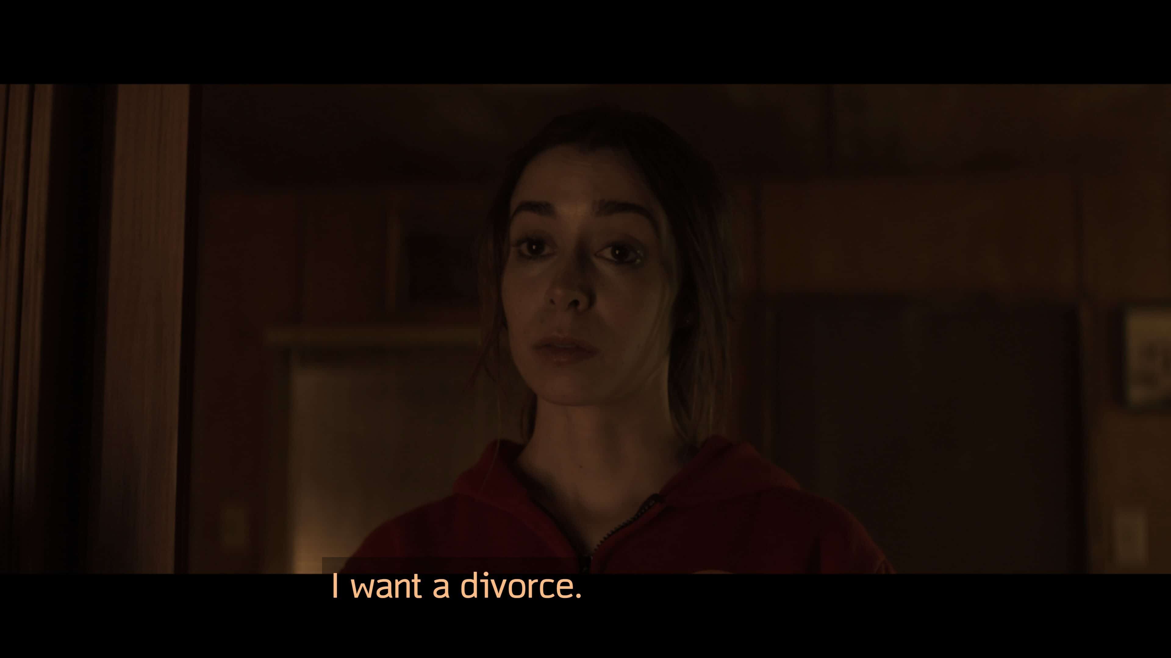 Hazel asking for a divorce